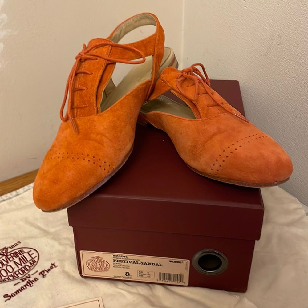 🧡 👞 Wolverine 1000 mile Festival Sandal, size 8 39 euro